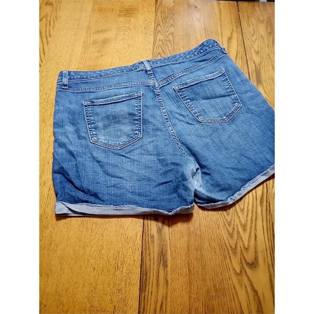 UNIVERSAL THREAD Jeans Shorts Womens 14 / 32 Blue MID RISE BOYFRIEND Preowned - Picture 7 of 9